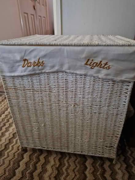 Photo of free Light and dark laundry basket (Appleby-in-Westmorland CA16) #1