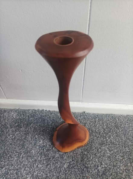 Photo of free Wooden candle stick holder (Wookey Hole BA5) #1