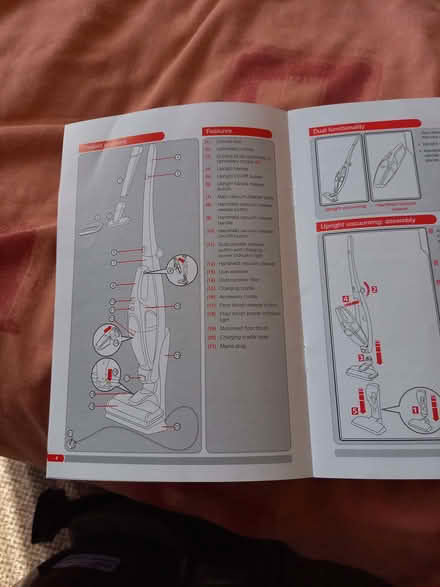 Photo of free Upright cordless bagless vacuum cleaner (Fratton PO1) #2