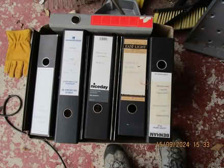 Photo of free A4 Lever Arch Files (Old Basing RG24) #2