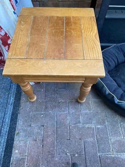 Photo of free Small coffee table - wood (Mount Nod CV4) #1