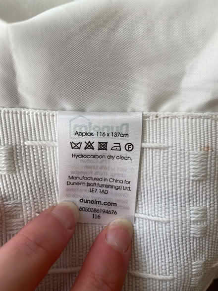 Photo of free 4 Silver grey leaf pattern lined pencil pleat curtains (Lower Walkley S6) #2