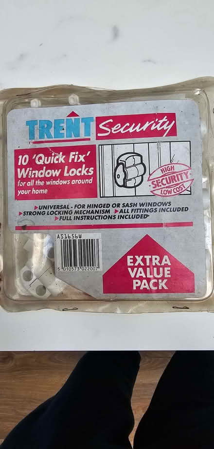 Photo of free Security Quick Fix Window Locks (Rickmansworth central WD3) #1