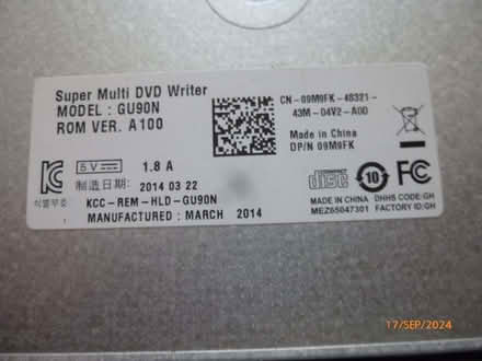 Photo of free DVD drive & fan, ex laptop (Petersfield GU31) #2