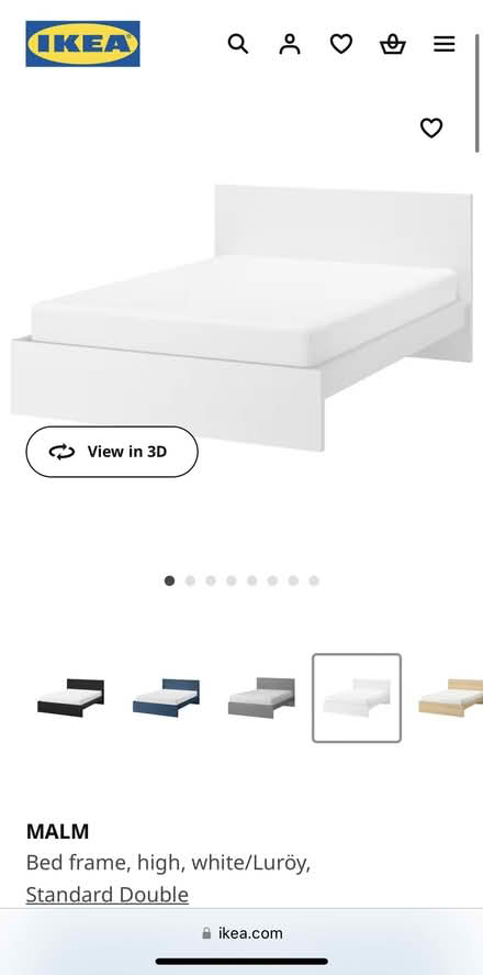 Photo of free Double bed frame (Bishop auckland) #1