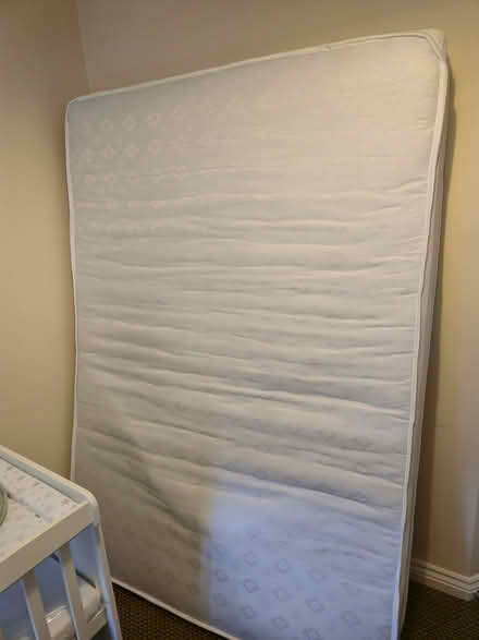 Photo of free Double sprung mattress (Grantham) #4