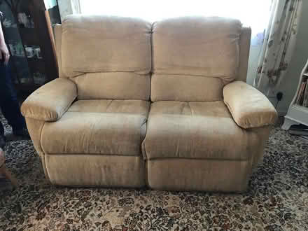 Photo of free Two Seater Reclining Sofa (CB6) #1