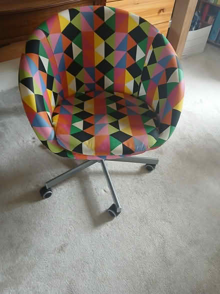 Photo of free Brightly coloured IKEA chair (Portobello EH15) #3
