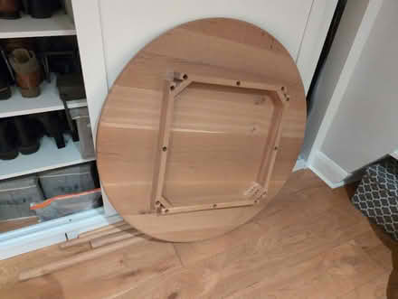 Photo of free Circular table, 100cm diameter (NW6 1DZ) #2