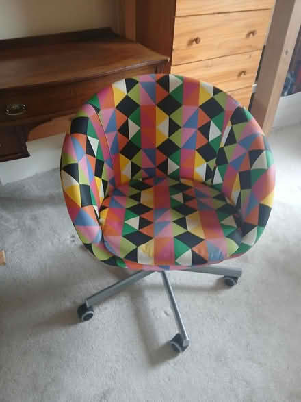 Photo of free Brightly coloured IKEA chair (Portobello EH15) #1