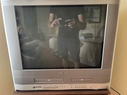 Photo of free toshiba vhs and dvd 24” (colesville md.) #1