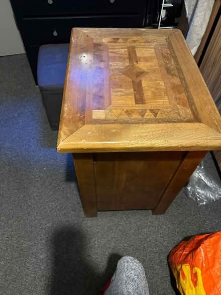 Photo of free Brown vintage bedside drawer (SE20) #3