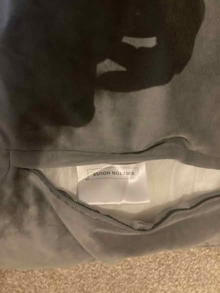 Photo of free Grey cushion (Rockliffe) #1