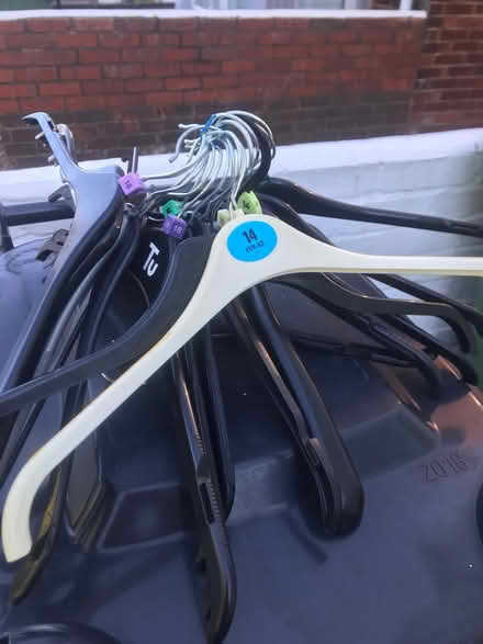 Photo of free Coat hangers (Portsmouth PO3 Baffins) #1