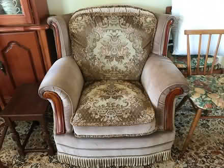 Photo of free Two Seater Sofa & Two Armchairs (CB6) #3