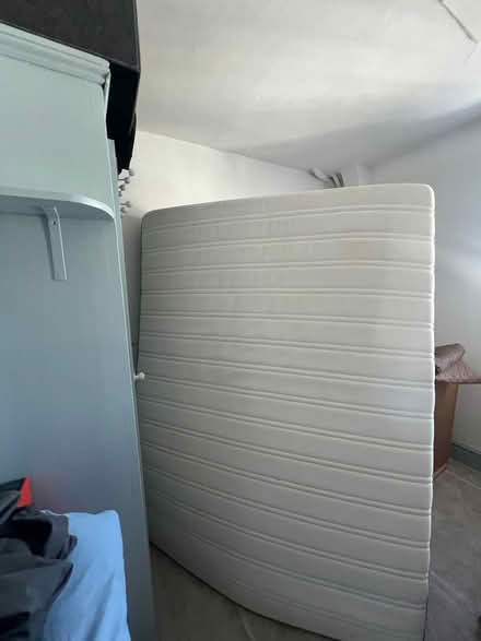 Photo of free King bed-frame&mattress 200cm/150cm (NW3) #3
