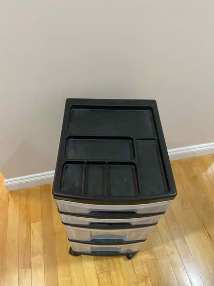 Photo of free Plastic office drawers on wheels (Brookline, MA) #2