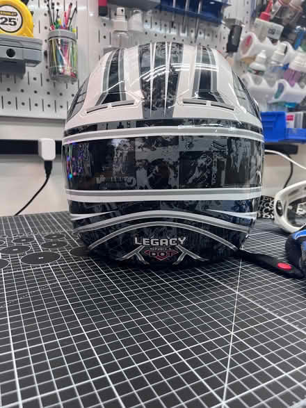 Photo of free Motorcycle helmet and gloves (Walnut Creek) #3