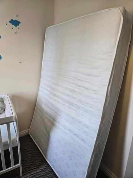 Photo of free Double sprung mattress (Grantham) #2