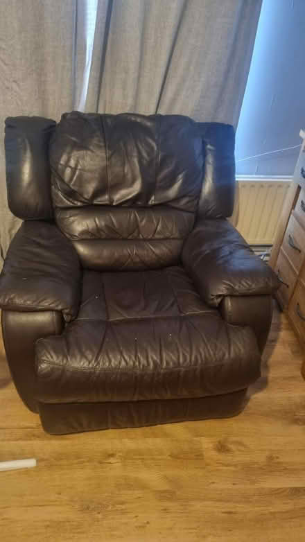 Photo of free Leather armchair (BR5) #2