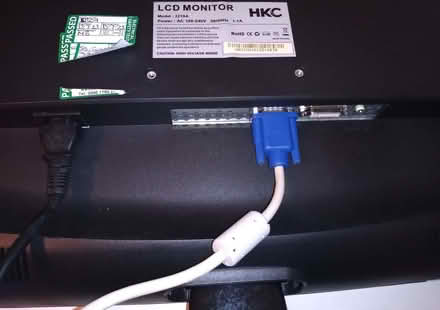 Photo of free Computer monitor 21 inch (Blakenall WS3) #2