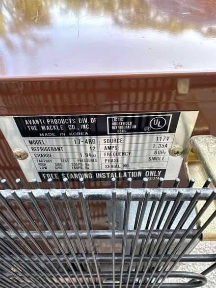 Photo of free Mini-fridge (West Beverly Hills) #3