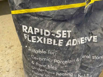 Photo of free Tile adhesive and grout in grey. (Loughton MK5) #1