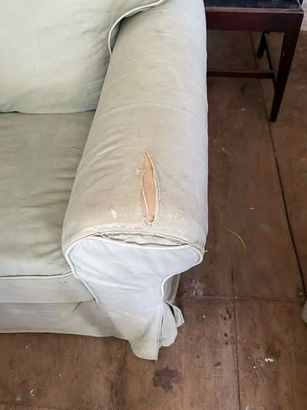 Photo of free Used Ikea Ektorp chair cover. (Kingsmead) #2