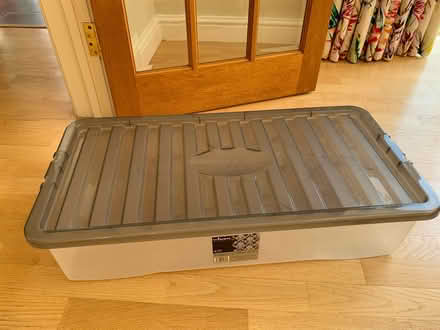 Photo of free Plastic storage box (Cv22) #1