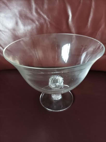 Photo of free Large Glass Bowl (Wookey Hole BA5) #1