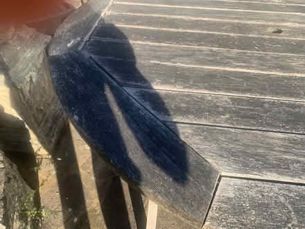 Photo of free Garden table and chairs - wooden (HA6, Northwood) #3