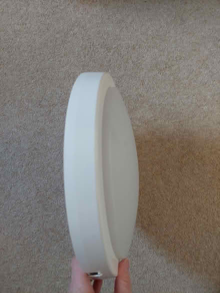 Photo of free White plastic wall light (TN13) #3
