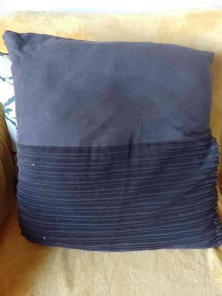 Photo of free Dark brown cushions (X2) (Bakewell DE45) #2