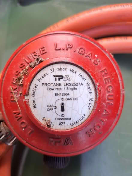 Photo of free Lpg gas connector plus tubing (HR4. Kings Acre, Hereford.) #1