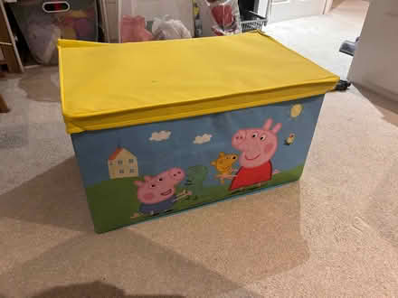 Photo of free Peppa pig cloth toy box (Northolt HA4) #1