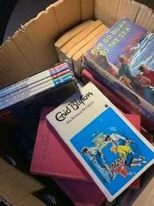 Photo of free Box of Enid Blyton books (Upper Wolvercote OX2) #1