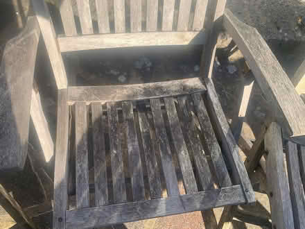 Photo of free Garden table and chairs - wooden (HA6, Northwood) #4