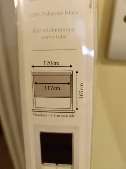 Photo of free 4FT Roller Blind (Parkwood, Maidstone) #3
