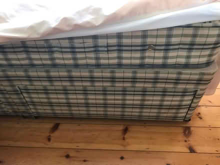 Photo of free Double Divan bed base & mattress (Enfield EN1) #1