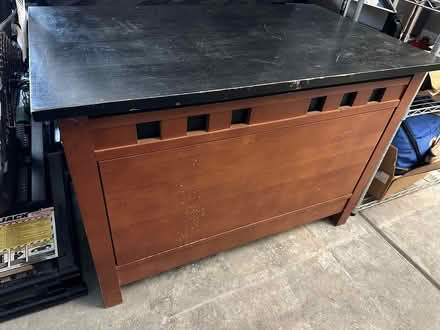 Photo of free Wooden chest (Belmont) #1