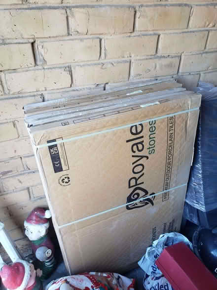Photo of free Luna White Claris Outdoor Porcelain Slabs x 10 (Seaton Delaval NE25) #1