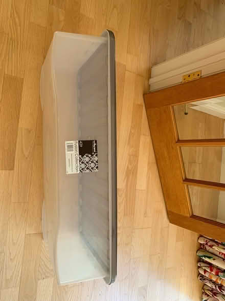 Photo of free Plastic storage box (Cv22) #3