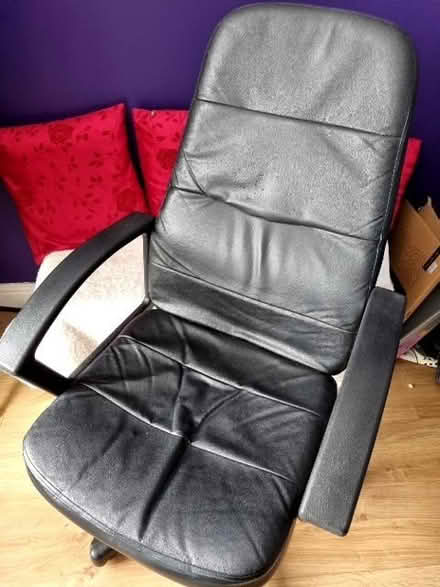 Photo of free Black Office Chair (Crystal Peaks S20) #1