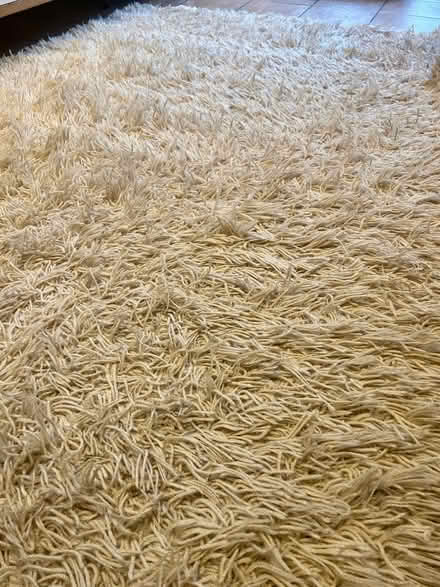 Photo of free IKEA cream rug (Barton upon Irwell M30) #4