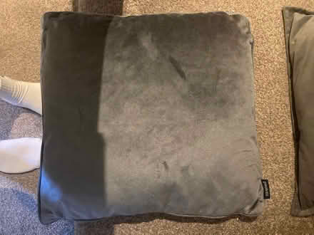 Photo of free Grey cushion (Rockliffe) #2