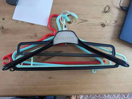 Photo of free Plastic coat hangers (Ashbourne DE6) #1