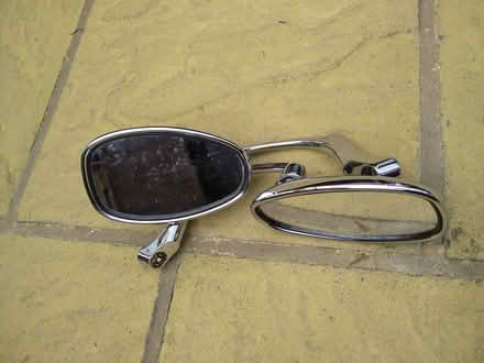 Photo of free Motorcycle wing mirror pair (East Peckham, Kent TN12) #1
