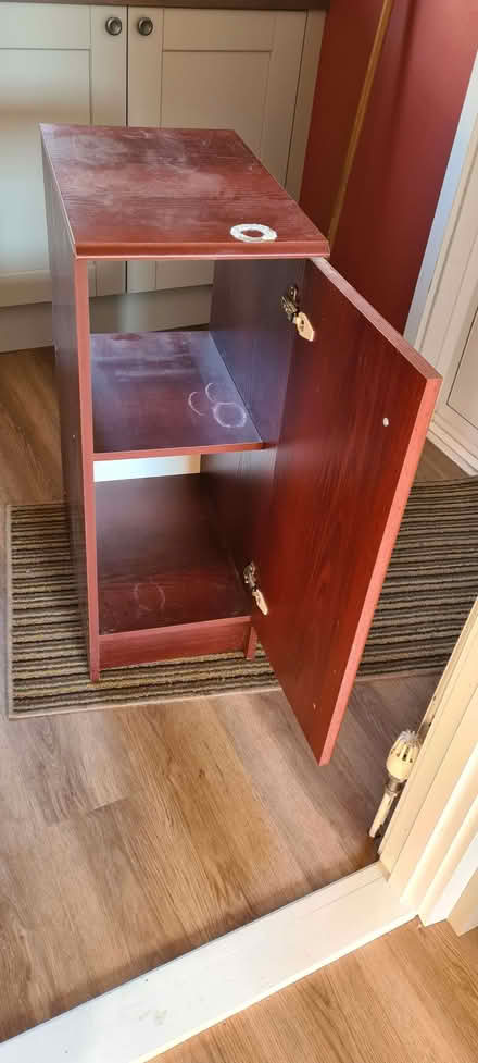 Photo of free Old shoe cupboard (Orton Waterville) #1