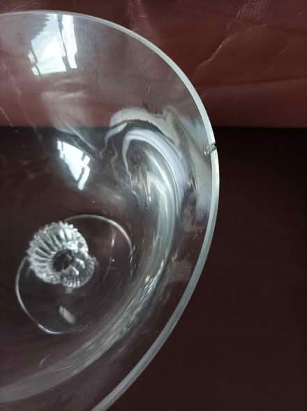 Photo of free Large Glass Bowl (Wookey Hole BA5) #2