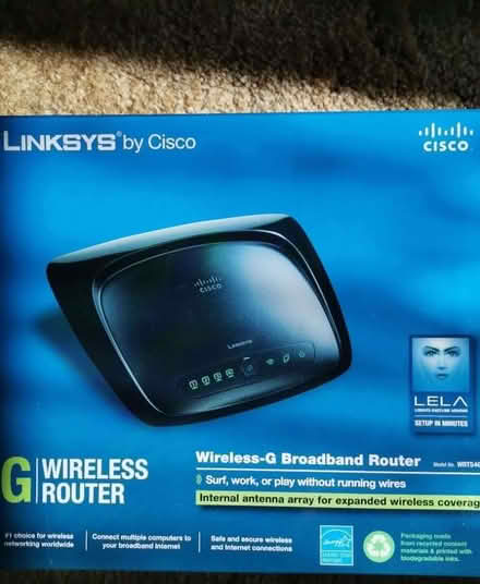 Photo of free Linksys G wireless router (Menzieshill DD2) #1